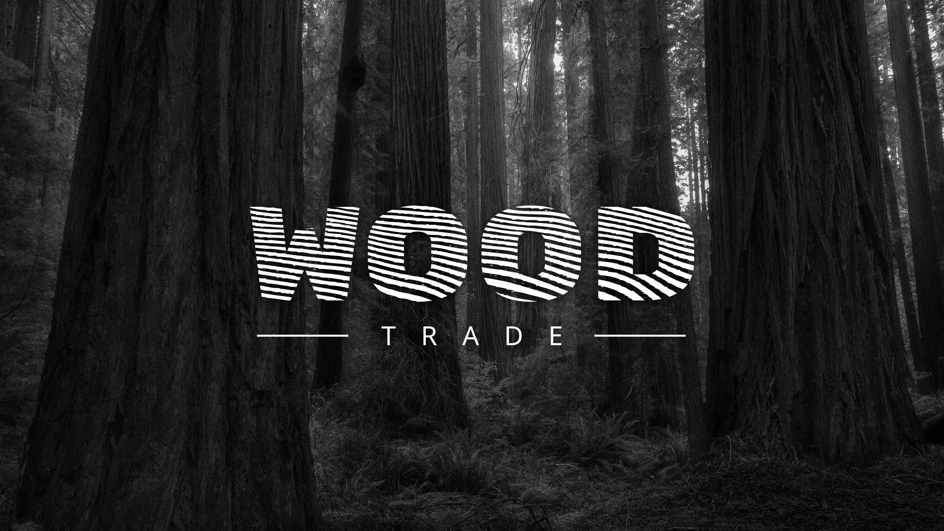Разработка логотипа для компании «Wood Trade» в Кириллове